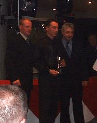 Dave Irons presented by Steve Abbott and Jamie Biggs