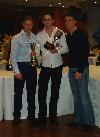 Ady receives his trophies